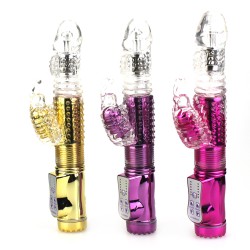 butterfly telescopic rabbit vibrator